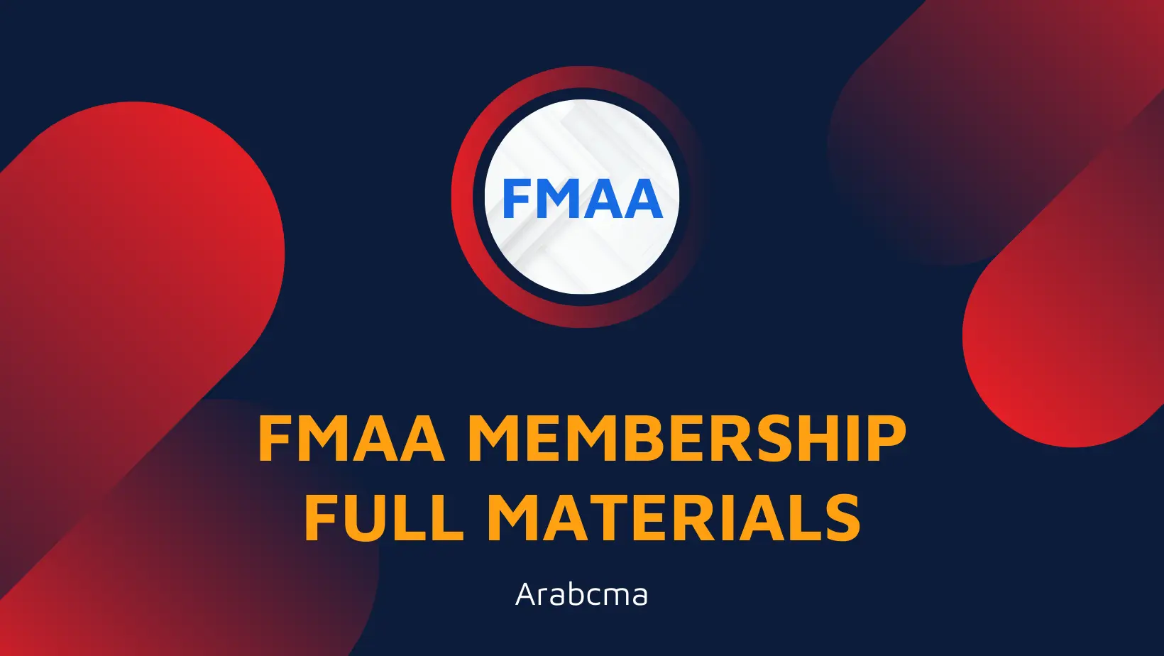 FMAA Membership – Full Materials